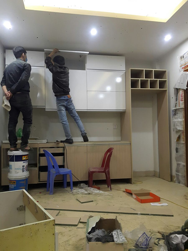 Thiết kế thi công phòng bếp